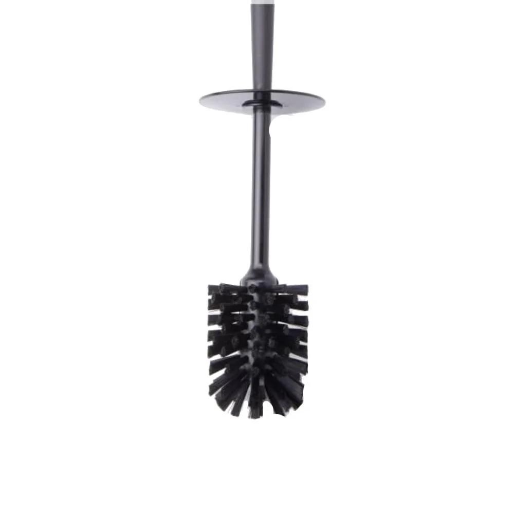 Antibacterial Toilet Brush Gray Minimalist Modern Japanese Style 36cm - Image 4