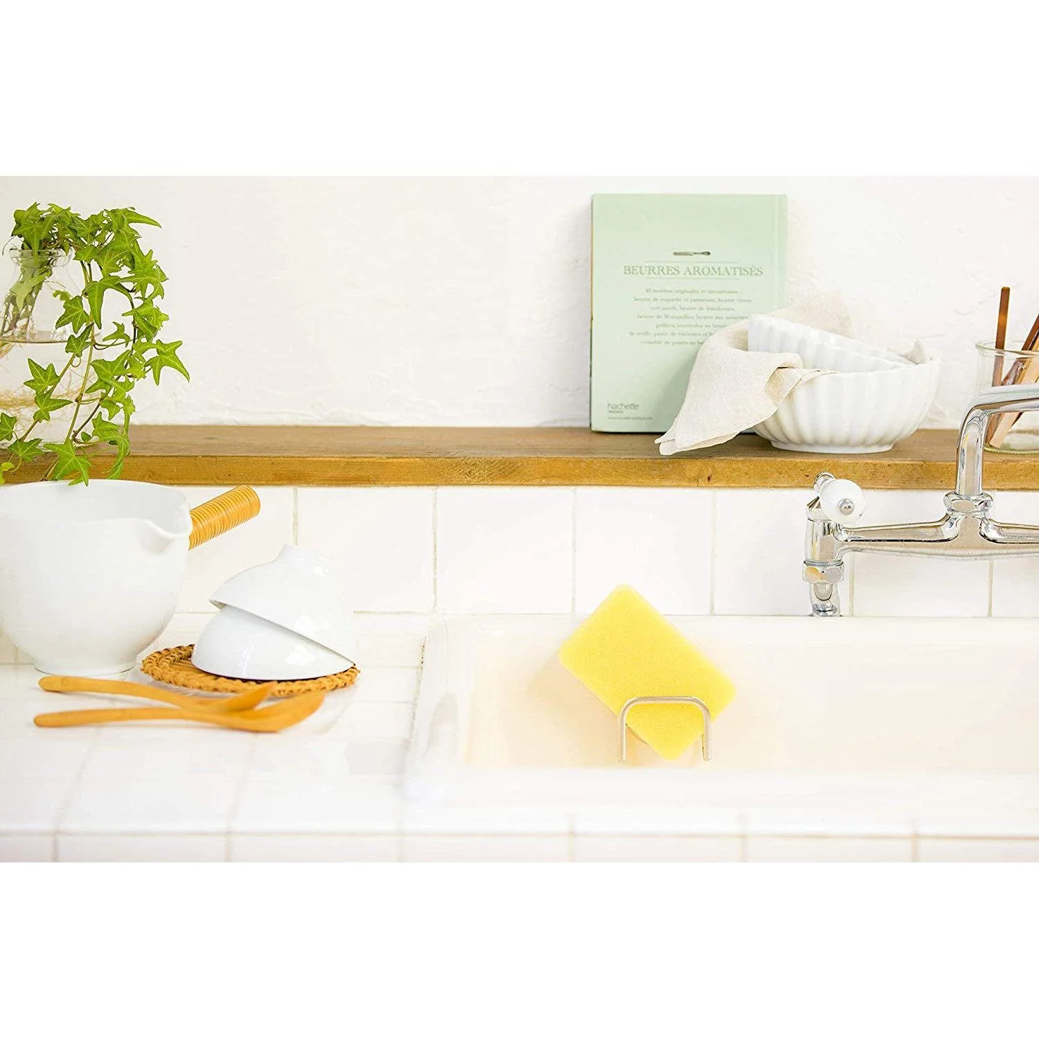 Kitchen Sponge Yellow Dish Sponge (Pack of 3) - Image 4