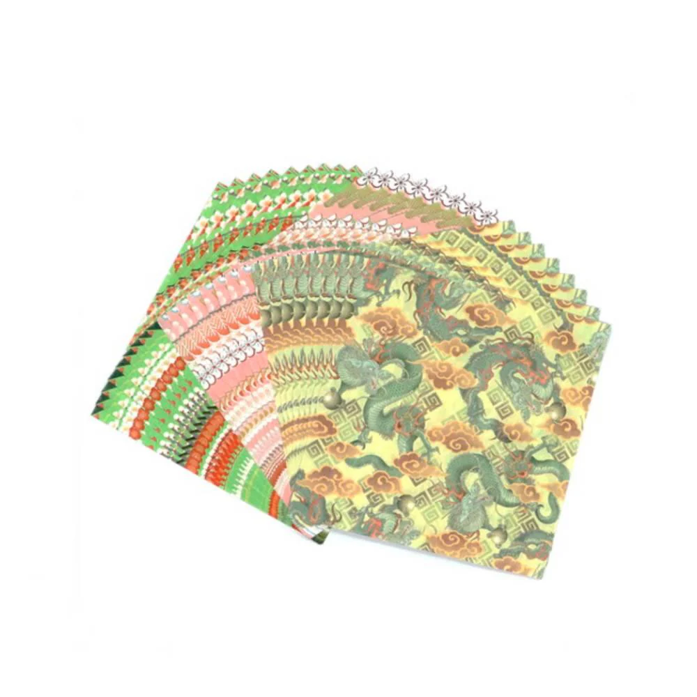 Kamiiso Washi Lucky Dragon Pattern Chiyogami Origami Paper 24 ct. - Image 3