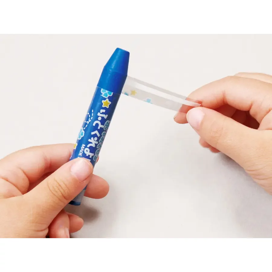 Pentel Thick Washable Crayons Easy-Grip Jumbo Crayon Set 12 Colors - Image 3