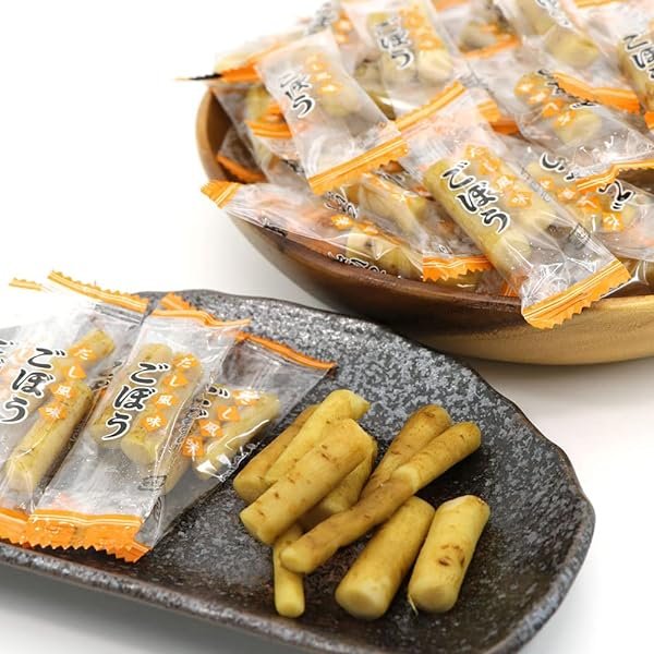 Sokan Pickled Gobo Snack Dashi Stock Flavored Burdock Root 55g (Pack of 3) - Image 3